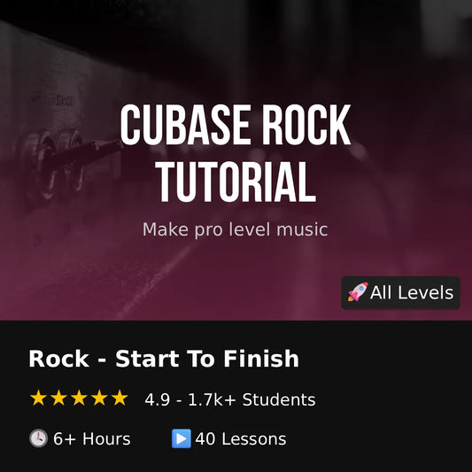 Cubase Rock Tutorial