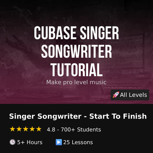 Cubase Pop Singer Songwriter Tutorial