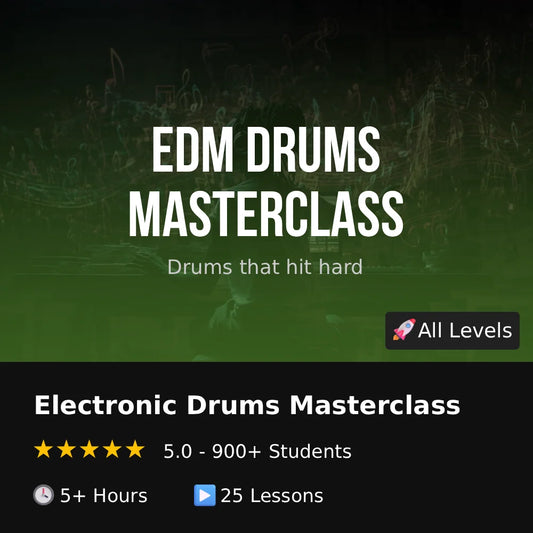 Masterclass - Electronic Drums Tutorial