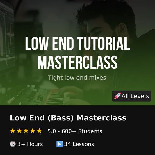 Bass Masterclass - Low End Mixing Tutorial