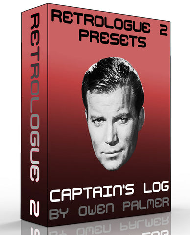 Retrologue 2 Preset Bank 'Captain's Log'