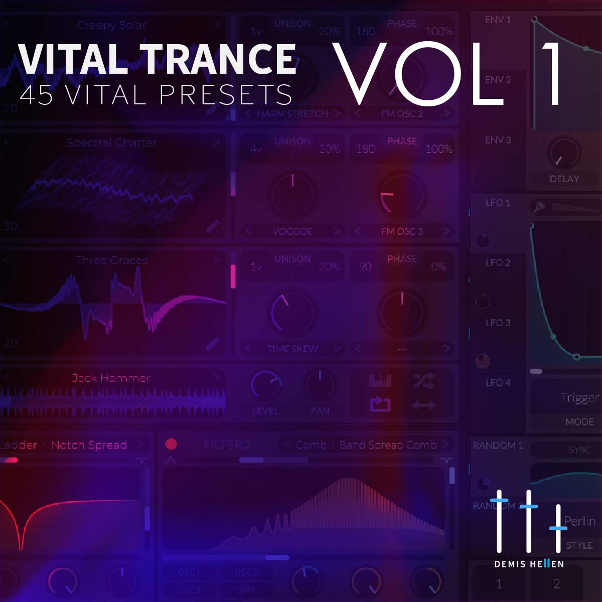 Vital Presets - Trance Vol 1 by Demis Hellen